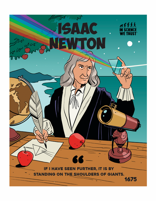 Isaac Newton - "Giants" Poster